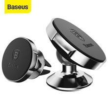 Carregar imagem no visualizador da galeria, Baseus Magnetic Car Phone Holder Universal Magnet Holder in car Mobile Phone Holder Stand Mount For iPhone X 8 7 with small ears