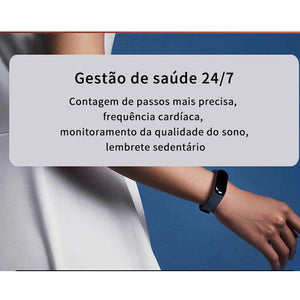 Mi Band3 Relógio Pulseira Smartwatch Monitor Cardíaco Xiaomi