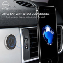 Carregar imagem no visualizador da galeria, Baseus Magnetic Car Phone Holder Universal Magnet Holder in car Mobile Phone Holder Stand Mount For iPhone X 8 7 with small ears