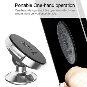 Baseus Magnetic Car Phone Holder Universal Magnet Holder in car Mobile Phone Holder Stand Mount For iPhone X 8 7 with small ears